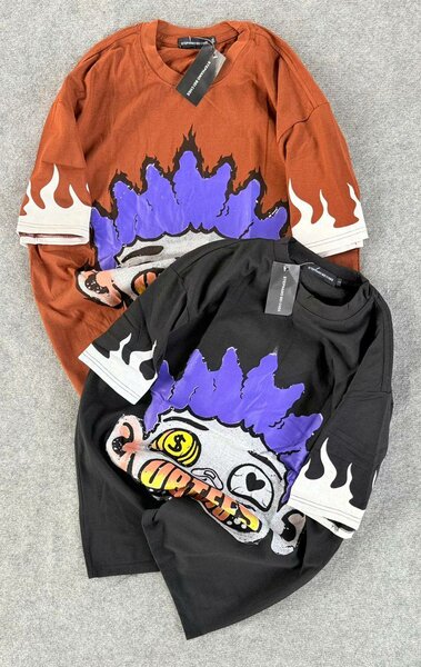 T-shirts graphiques style urbain