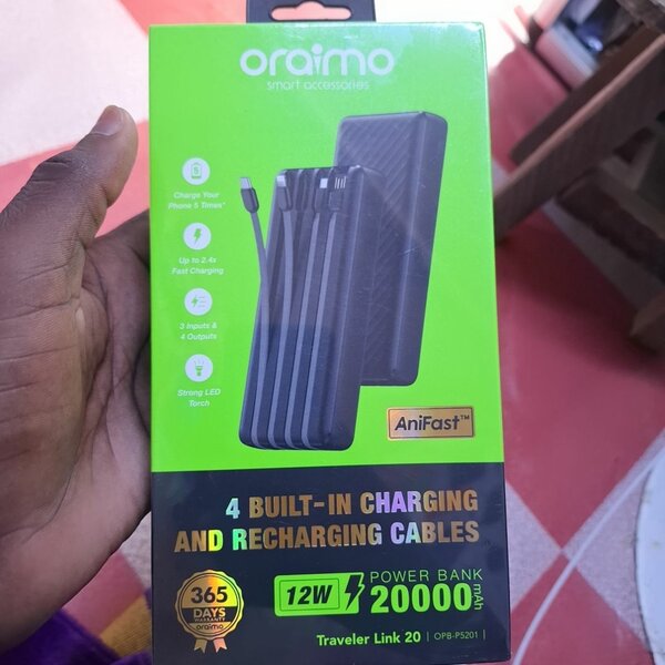 Batterie Externe 20000mAh Oraimo