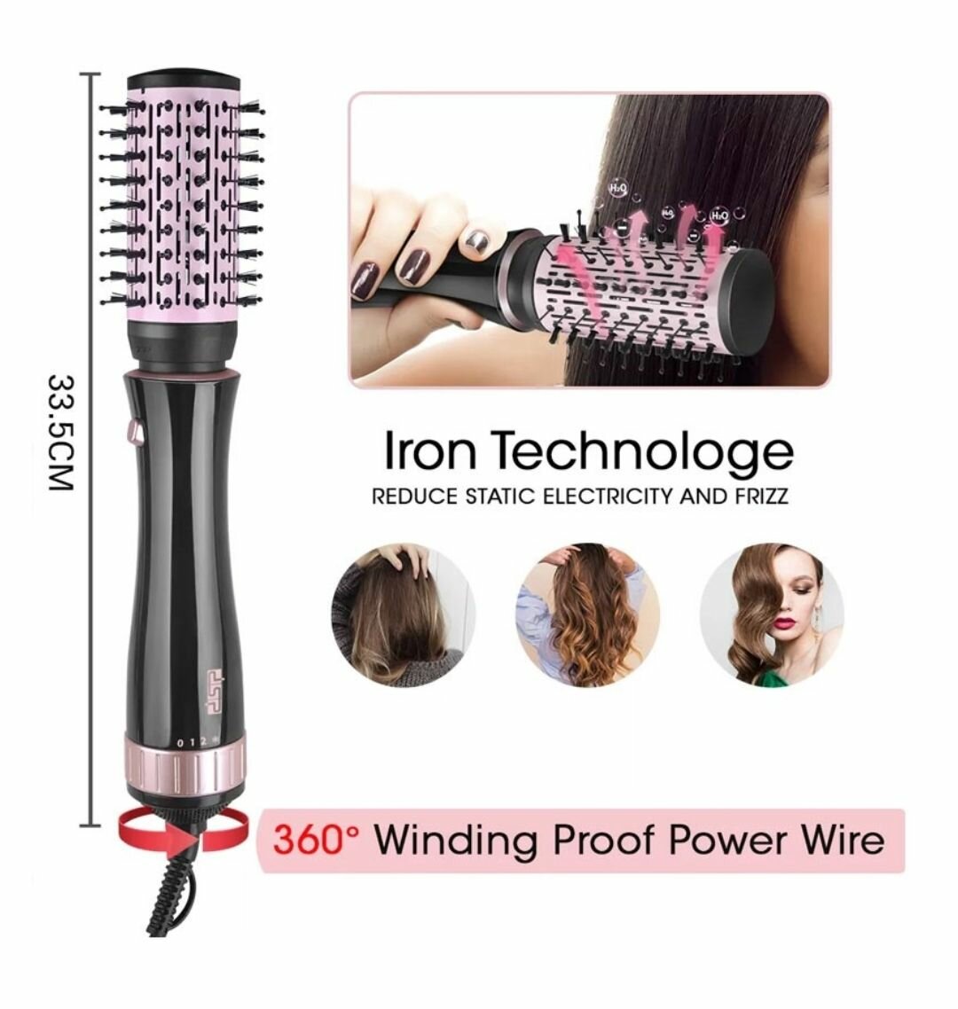 1000W 7-IN-1 INTERCHANGEABLE HEADS ADJUSTABLE HEAT ELECTRIC