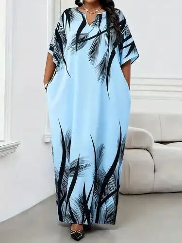 Robe longue caftan élégante