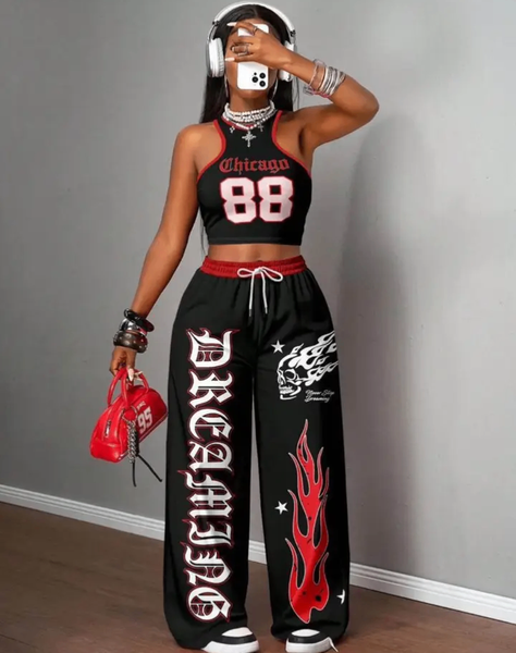 Ensemble Décontracté Imprimé