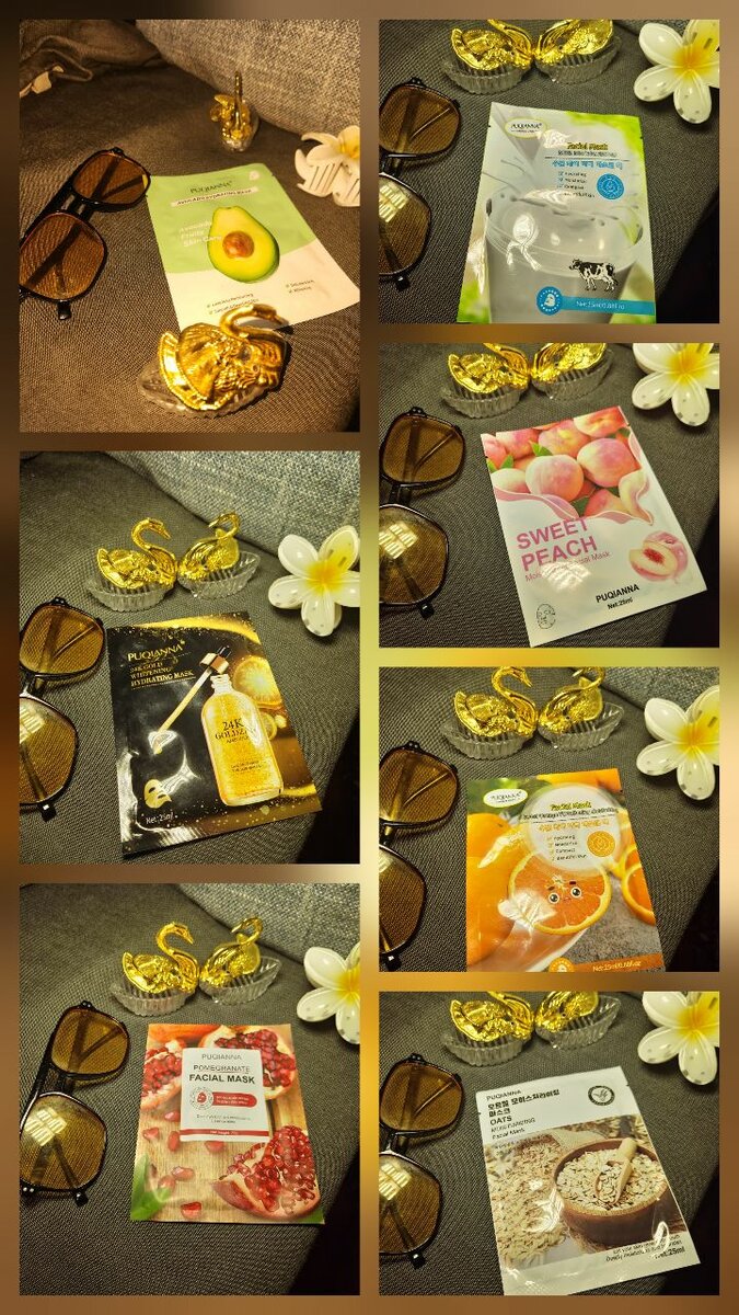 Patch visage hydratants