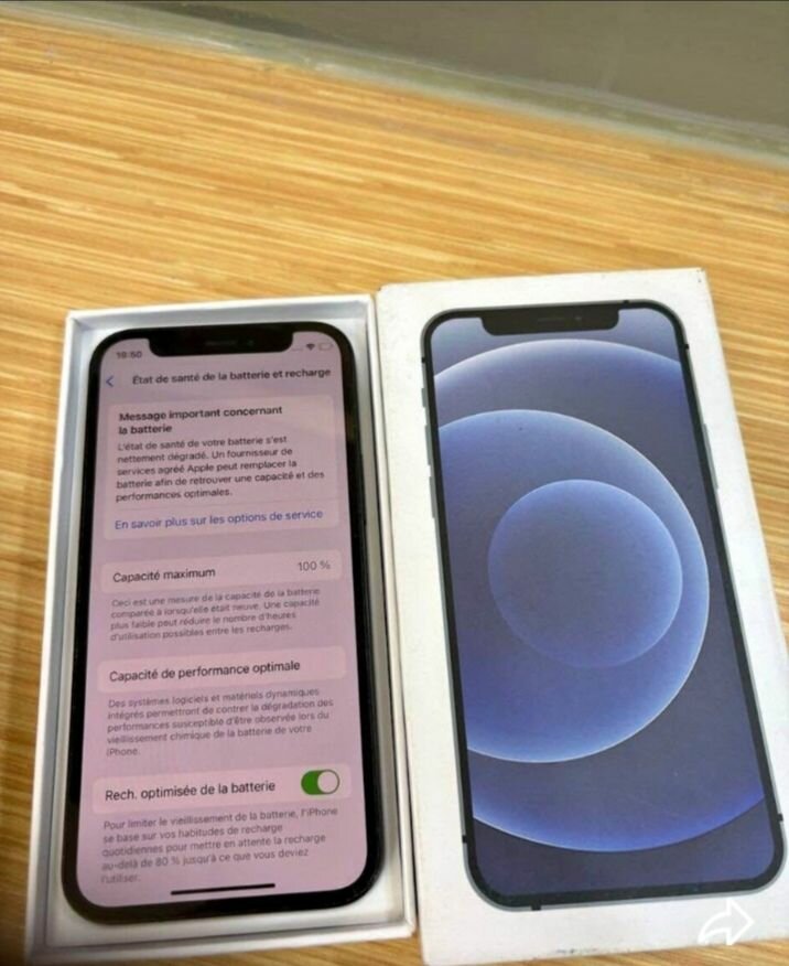 Smartphone Apple iOS 64GB Noir