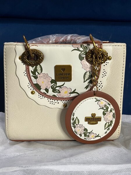 Elegant Floral Women's Handbag
