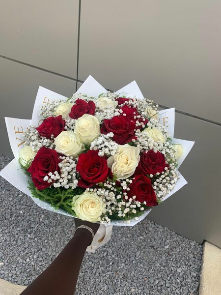 Bouquet de roses élégantes