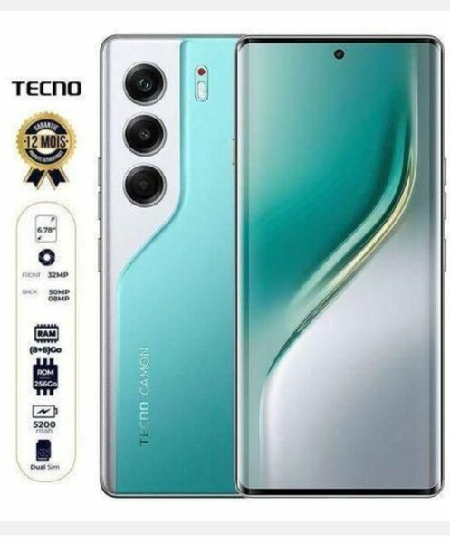 Tecno Camon 30 - Smartphone 8Go/256Go