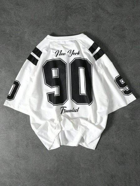 T-shirt oversize imprimé sport