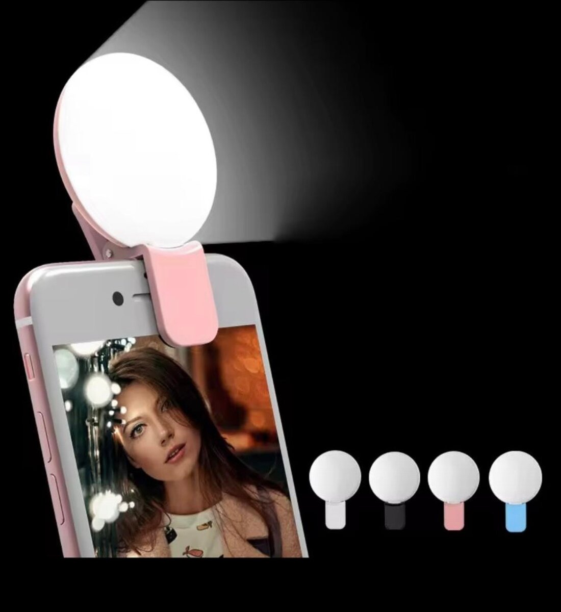 Anneau lumineux pour selfies