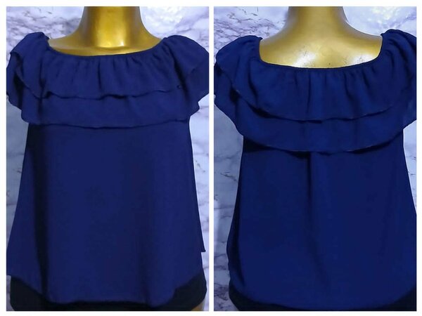 Chemisiers Jaune et bleu chic