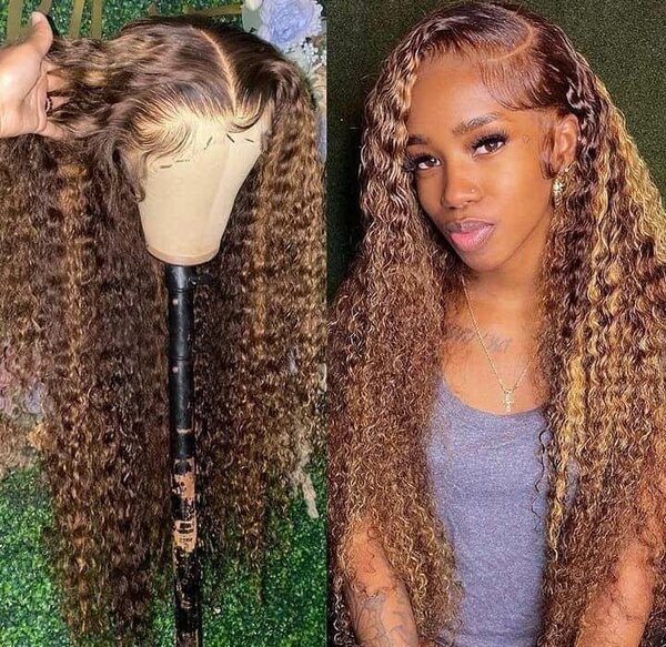 Curly Lace Front Wig