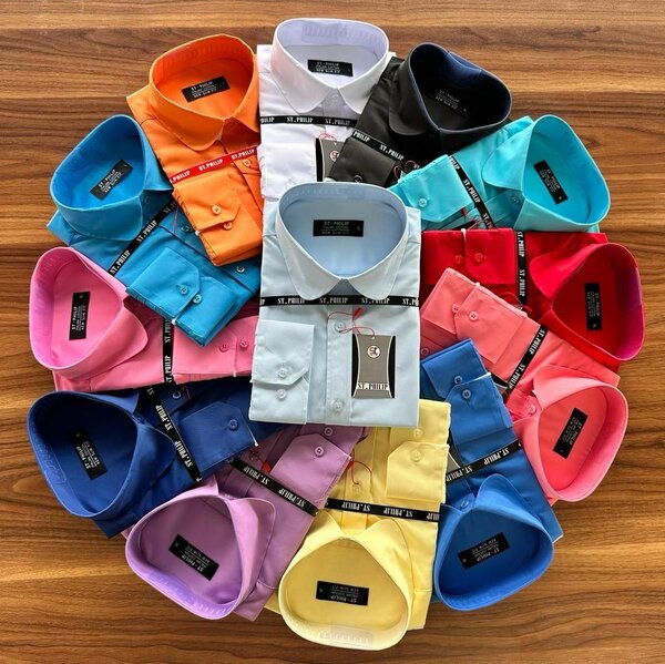 St. Philip plain long sleeves shirts