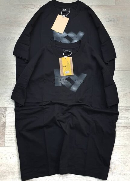 T-shirt assortie en coton noir