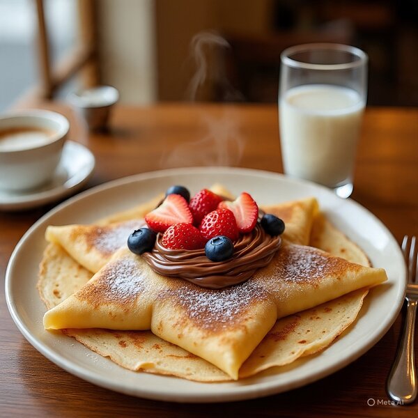 Crêpes au nutella