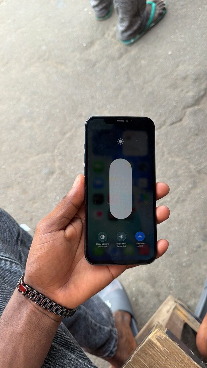 iPhone 12 Pro Max deux message