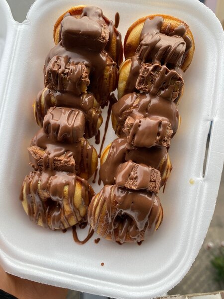 Donuts aux chocolats