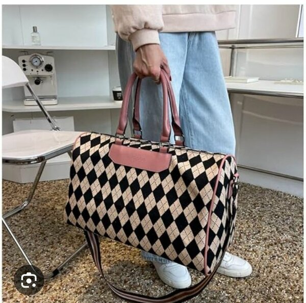 Sac de voyage élégant dame