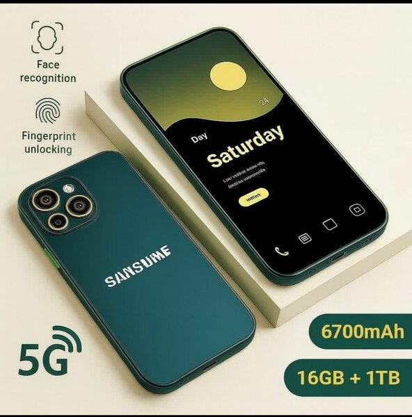 Téléphone Samsung 5G 6700mAh 16GB+1TB