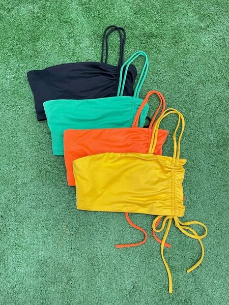 Top en Satin Coloré