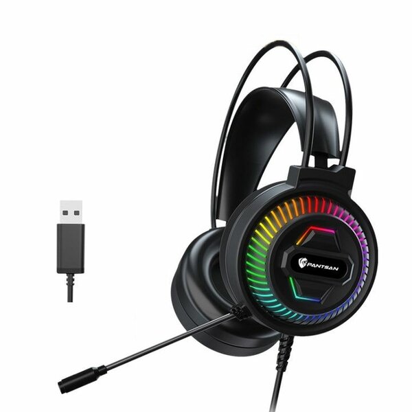 Casque Gamer avec Microphone RGB