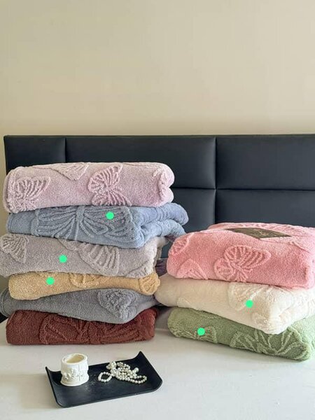 Plaid en peluche doux