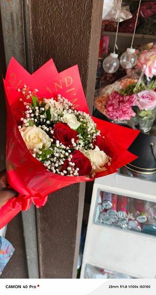 Bouquet de roses élégantes