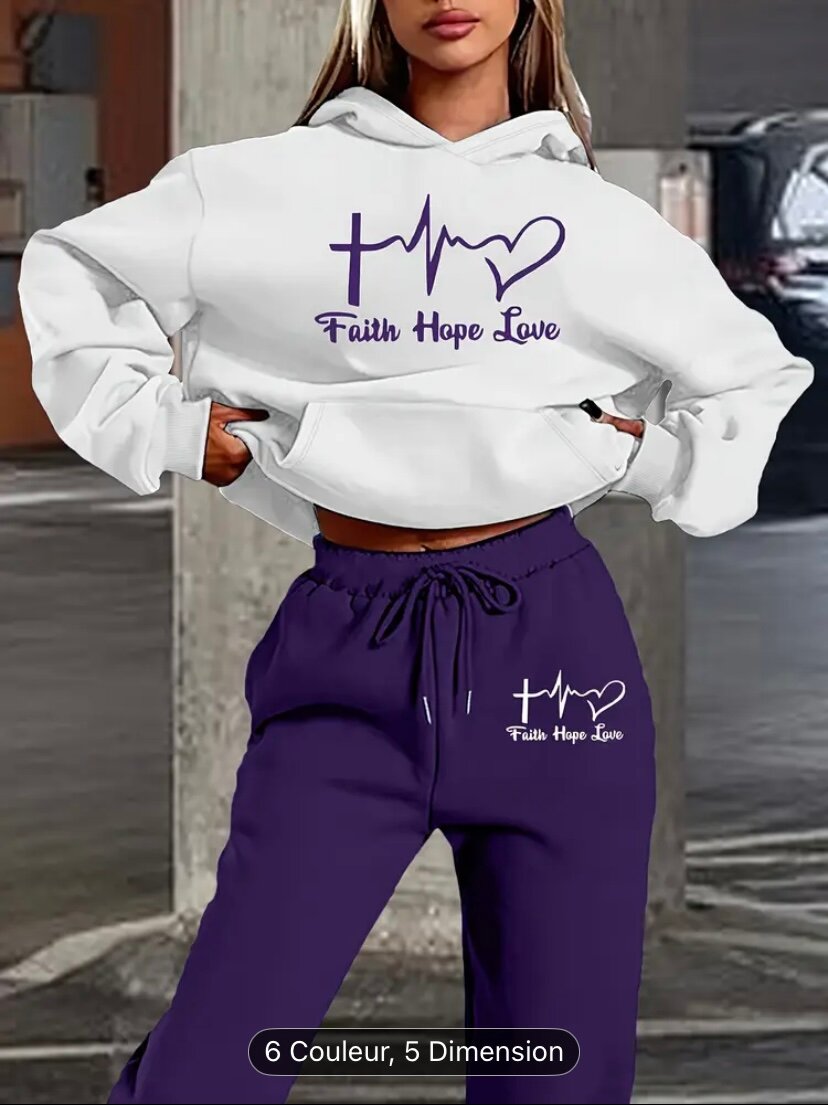 Ensemble Jogging "Faith Hope Love"