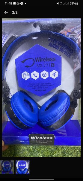 Wireless Blue original headpho