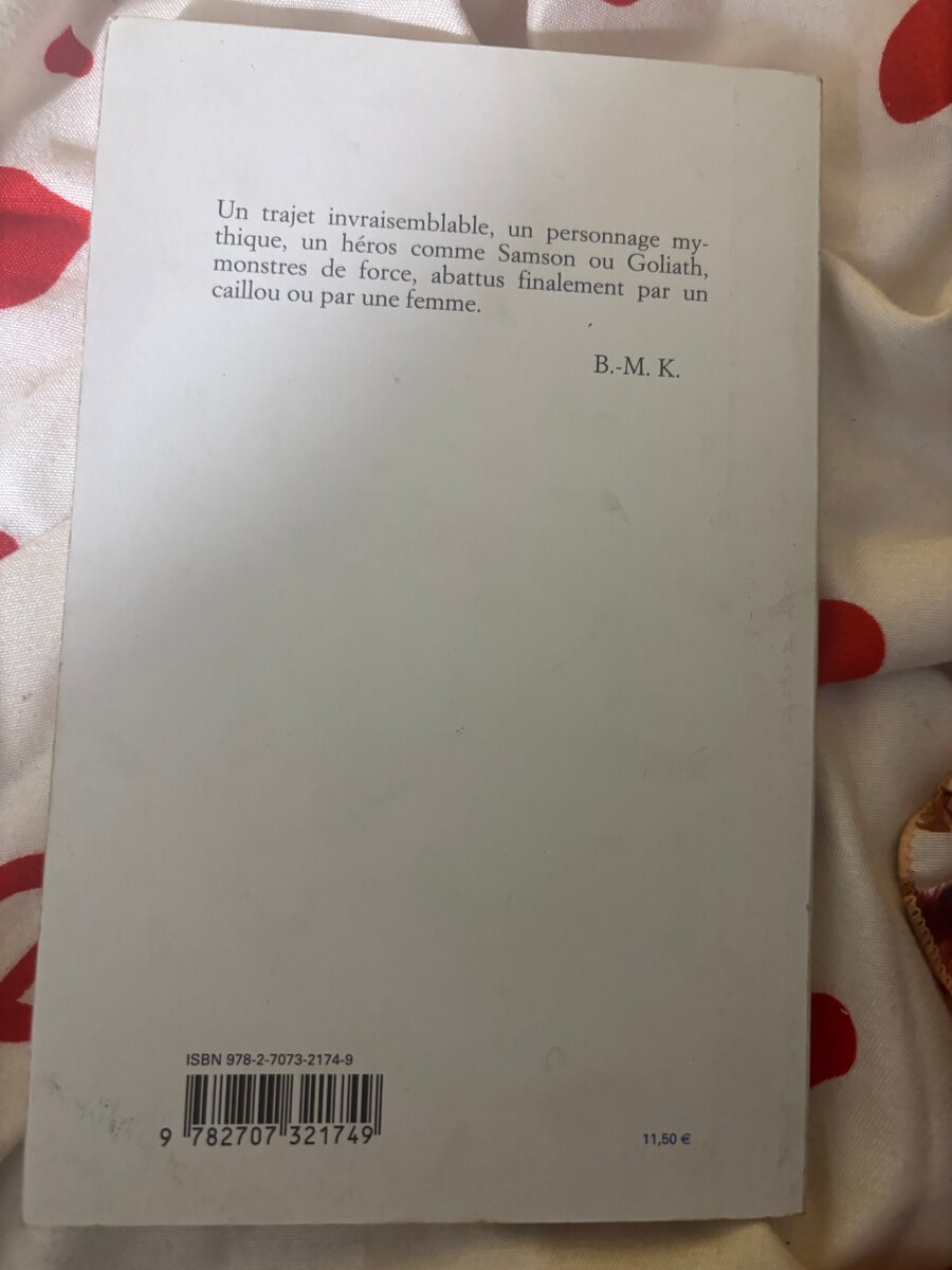 Livre "Roberto Zucco"