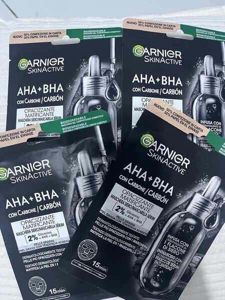 Masque Matifiant AHA BHA Garnier