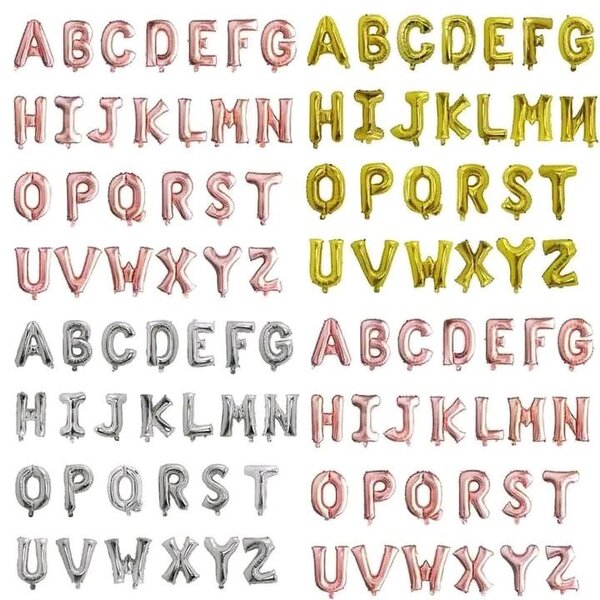 Lettres Ballons Décoratives