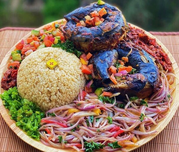 Délice africain savoureux