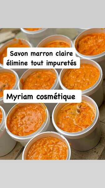 Savon teint marron claire
