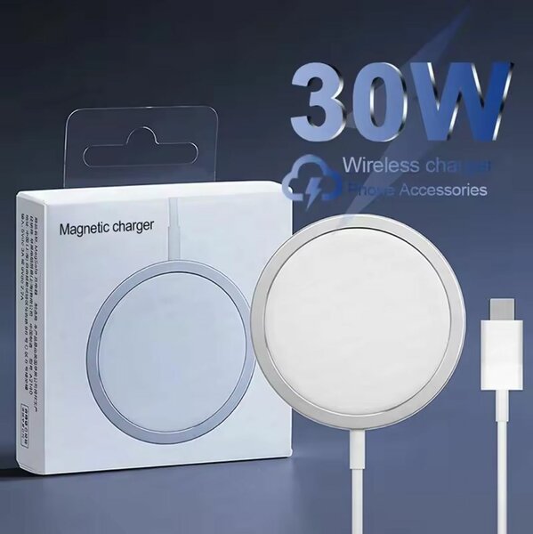 Chargeur Magnétique Sans Fil 30W
