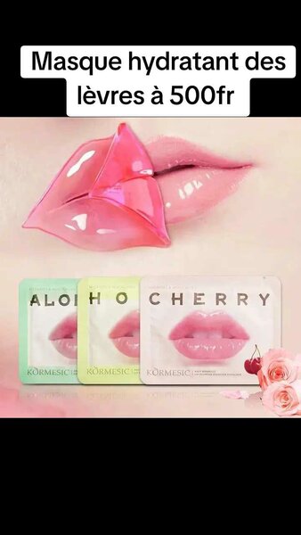 Masques hydratant des lèvres