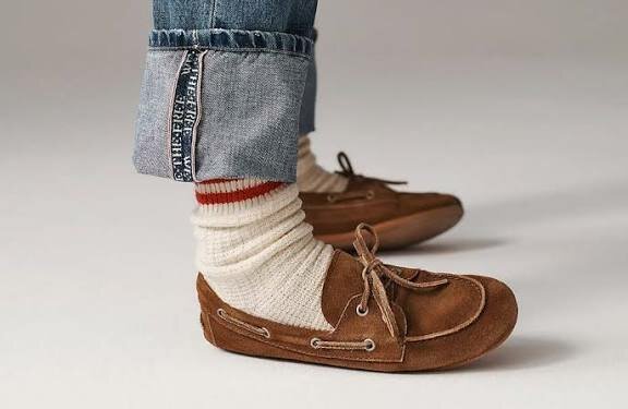 Chaussures mocassins marron pour hommes