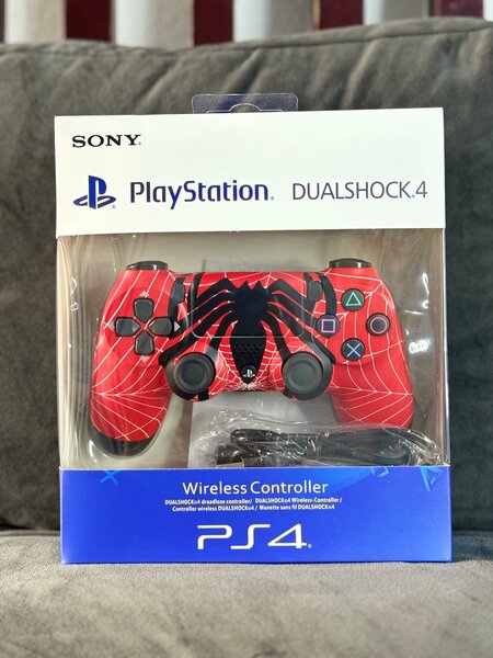 Manette PS4 Sony Dualshock 4 Spider Man