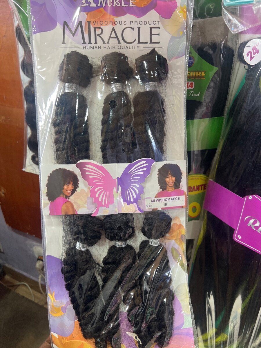 Extensions cheveux humains