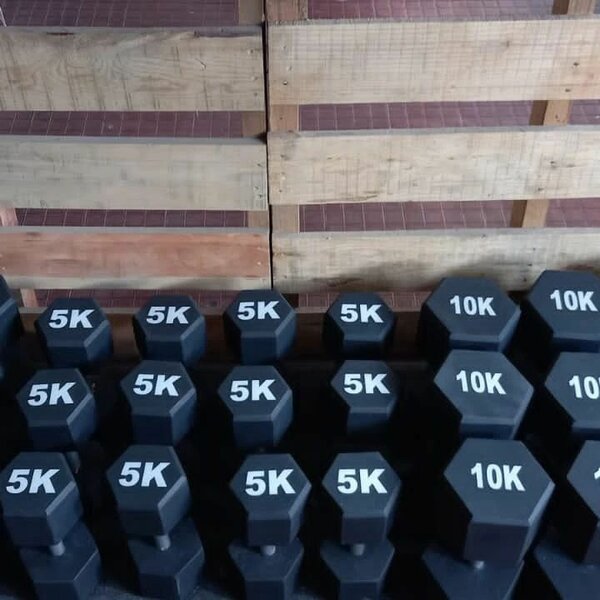 Poids de musculation en béton