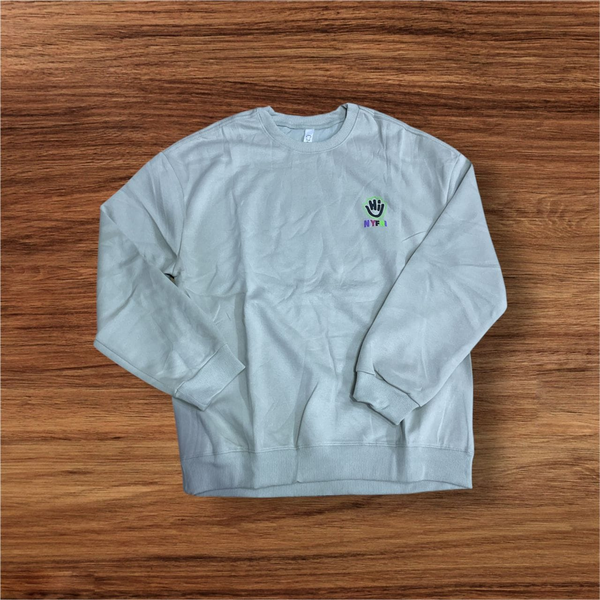 sweatshirt blue with logo