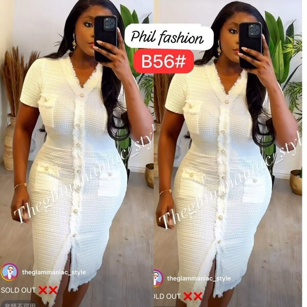 Ladies straight dress