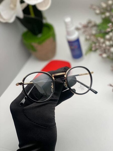 Lunettes rondes élégantes