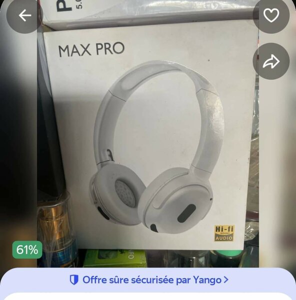Casque Audio Max Pro