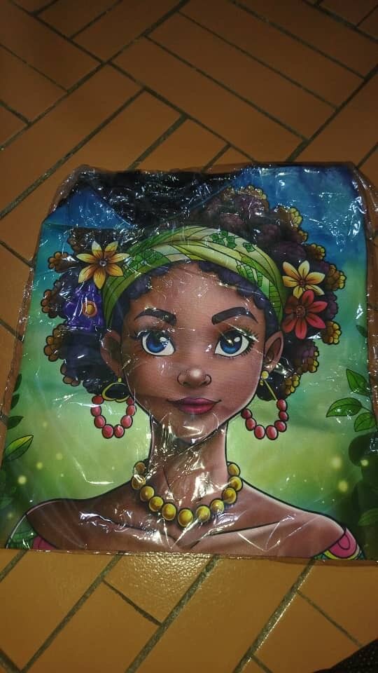 Sac cabas avec motif unique