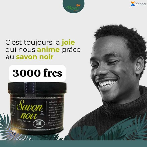 Savon Noir Naturel