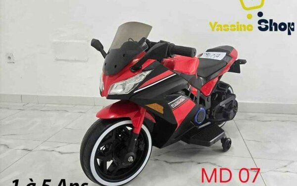 Moto électrique enfant Yassine Shop MD-07 rouge