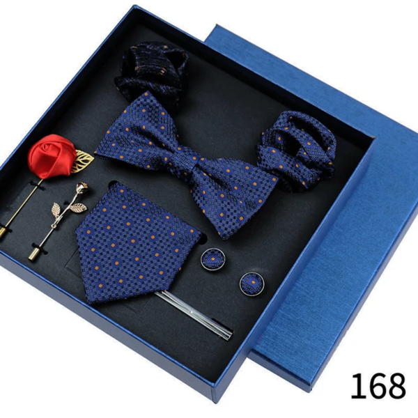 Set Cravate Papillon Élégant