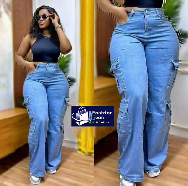 Jeans larges femme tendance