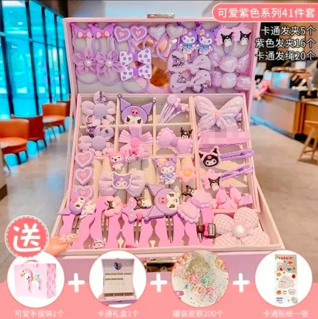 Boîte Cadeau Accessoires Cheveux