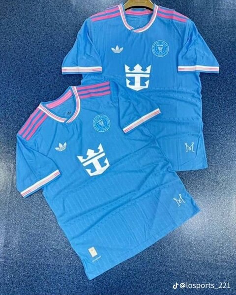 Maillot de football bleu homme