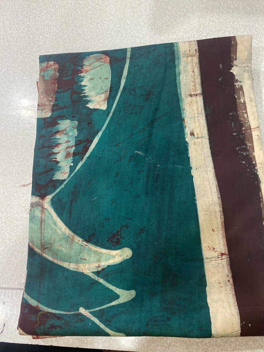 Tissu Batik Coloré Ethnique